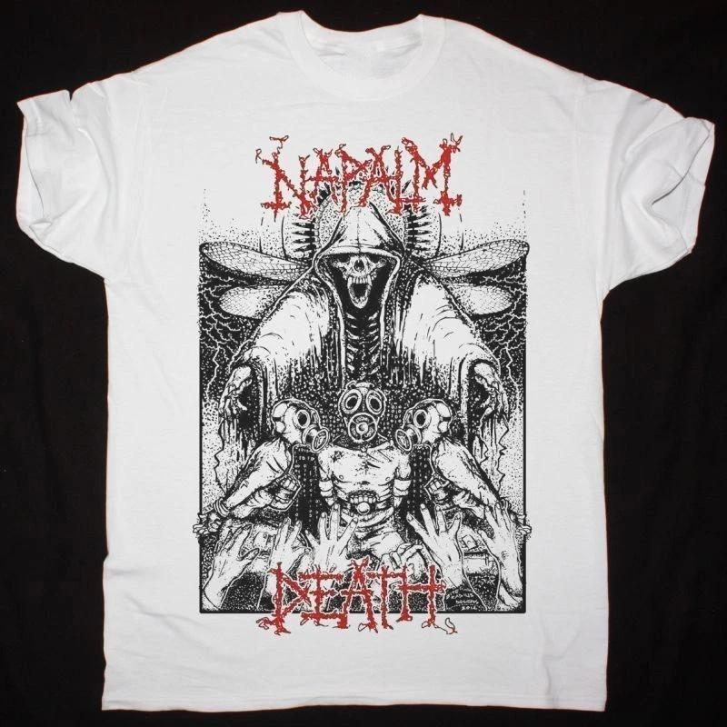 Napalm Death The Complete Radio One Sessions Shirt Unisex White S-5XL E1916 S