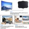4K 1080P HDTV Antenna with Amplifier Signal Booster Mini Digital TV Antenna Enhanced Reception Indoor Use