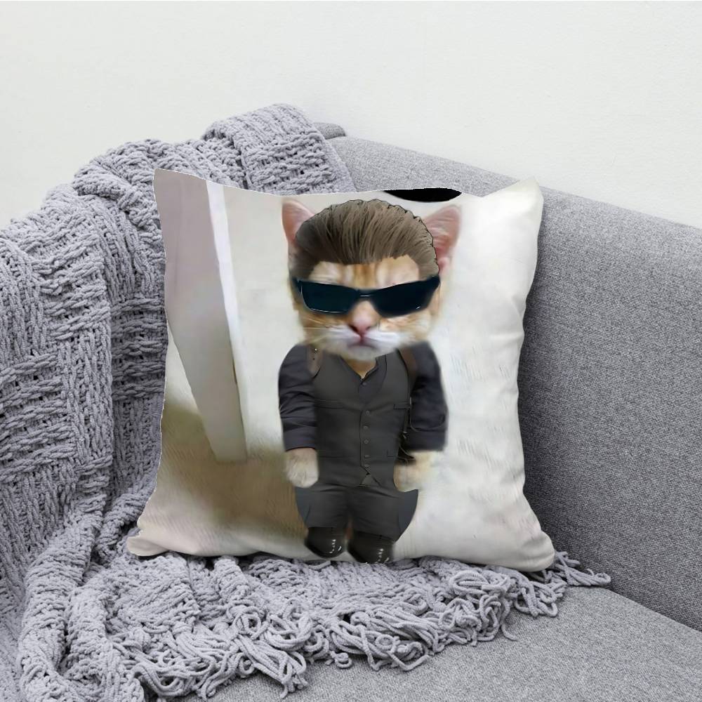 A-Albert W-Wesker Pillow Case Print Polyester Fiber 40X40 cm Home Sofa Throw Cushion Cover Decoration
