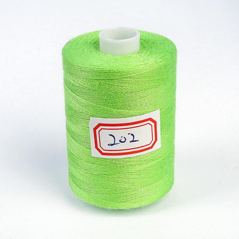 Hilo de Coser de Poliéster de Alta Velocidad 402 - 1000 Yardas, Colores Arcoíris, Ideal para Proyectos de Costura Casera y a Mano
