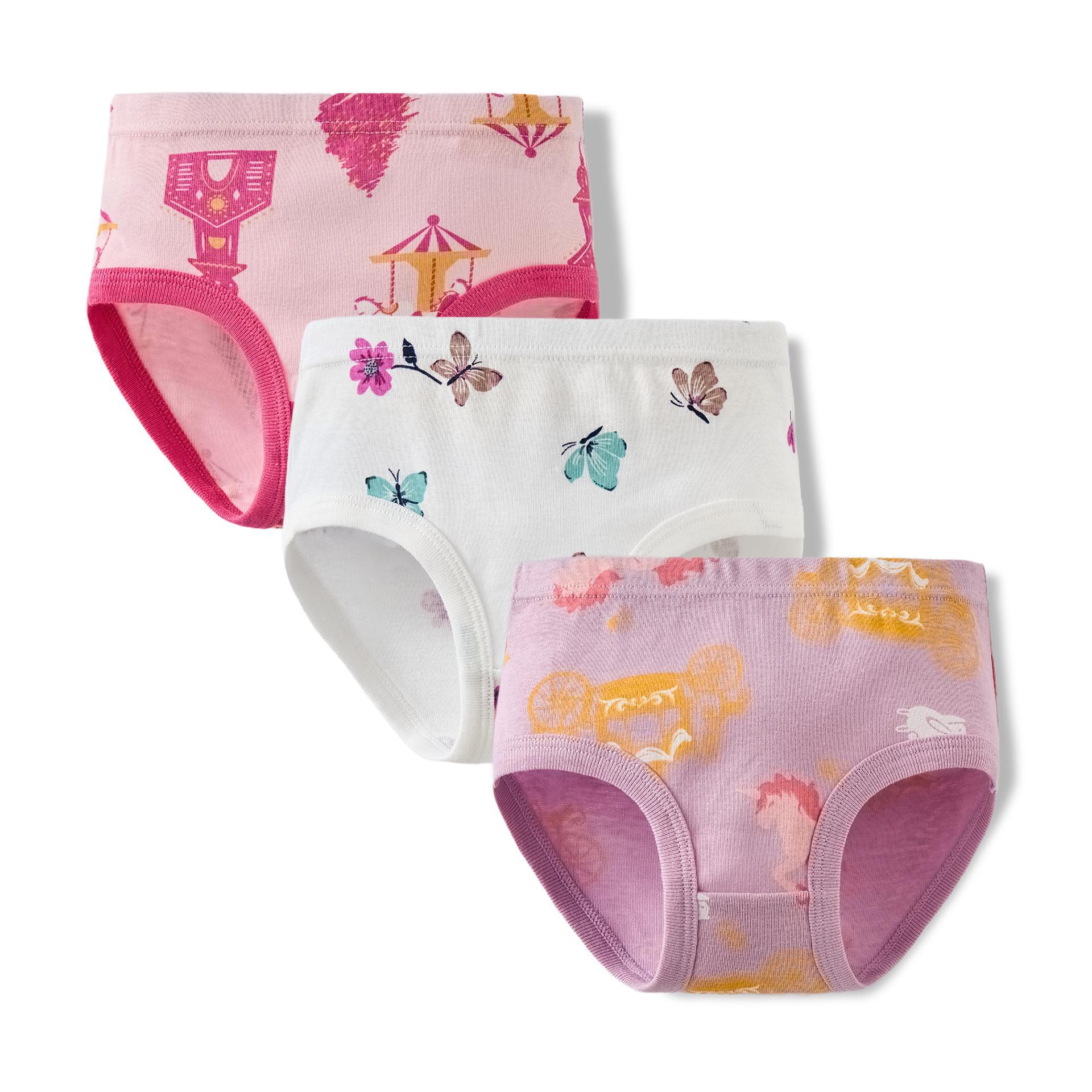 

Нижнее белье из дышащего хлопка для европейских и американских девочек — маленькие/средние размеры 110