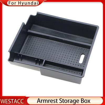 ABS Car Central Console Armrest Box Storage Box Case for Hyundai Ix35 Ix 35 Auto Arm Rest Container Organizer