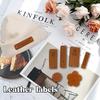 60Pcs Leather Labels Handmade Tags For Clothing Yarn Ball Hand Made Leather Labels Sewing Tags on Hats Knitted Sewing Accssories