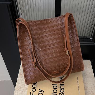 Tasche mit großem Fassungsvermögen Damen Neue Mode Schulter-Tragetasche Vielseitige Tasche