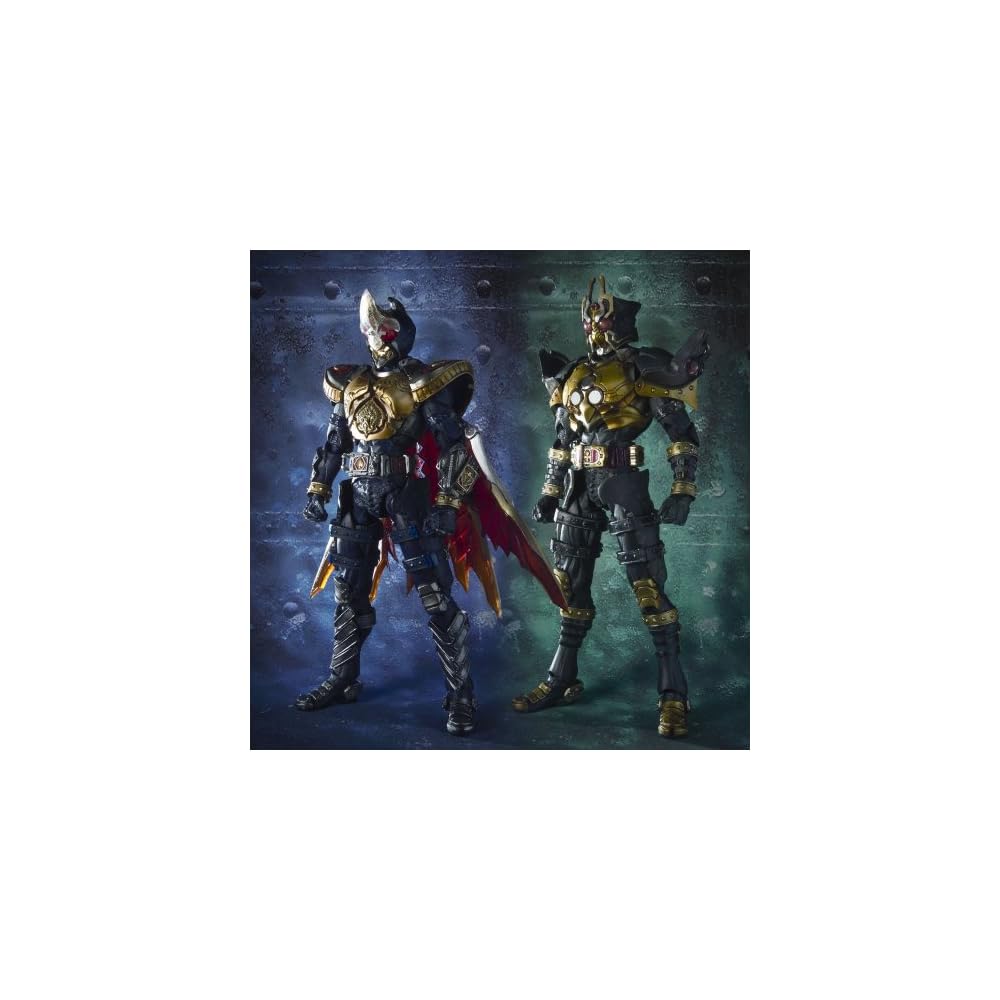 TAMASHII NATIONS S.I.C. VOL.37 Kamen Rider Garren & Kamen Rider Blade Jack Form Action Figures Collectible Set