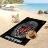 Athletic Bilbao Neonschild - Bedrucktes Strandtuch Schnelltrocknend Weiches Handtuch Tragbare Große Rechteckige Stranddecke für Reisen Schwimmbad