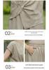 Elegant Summer Set: Stylish Short-Sleeved Top & Large Size Two-Piece for Middle-Aged & Elderly Moms - 2026 Collection