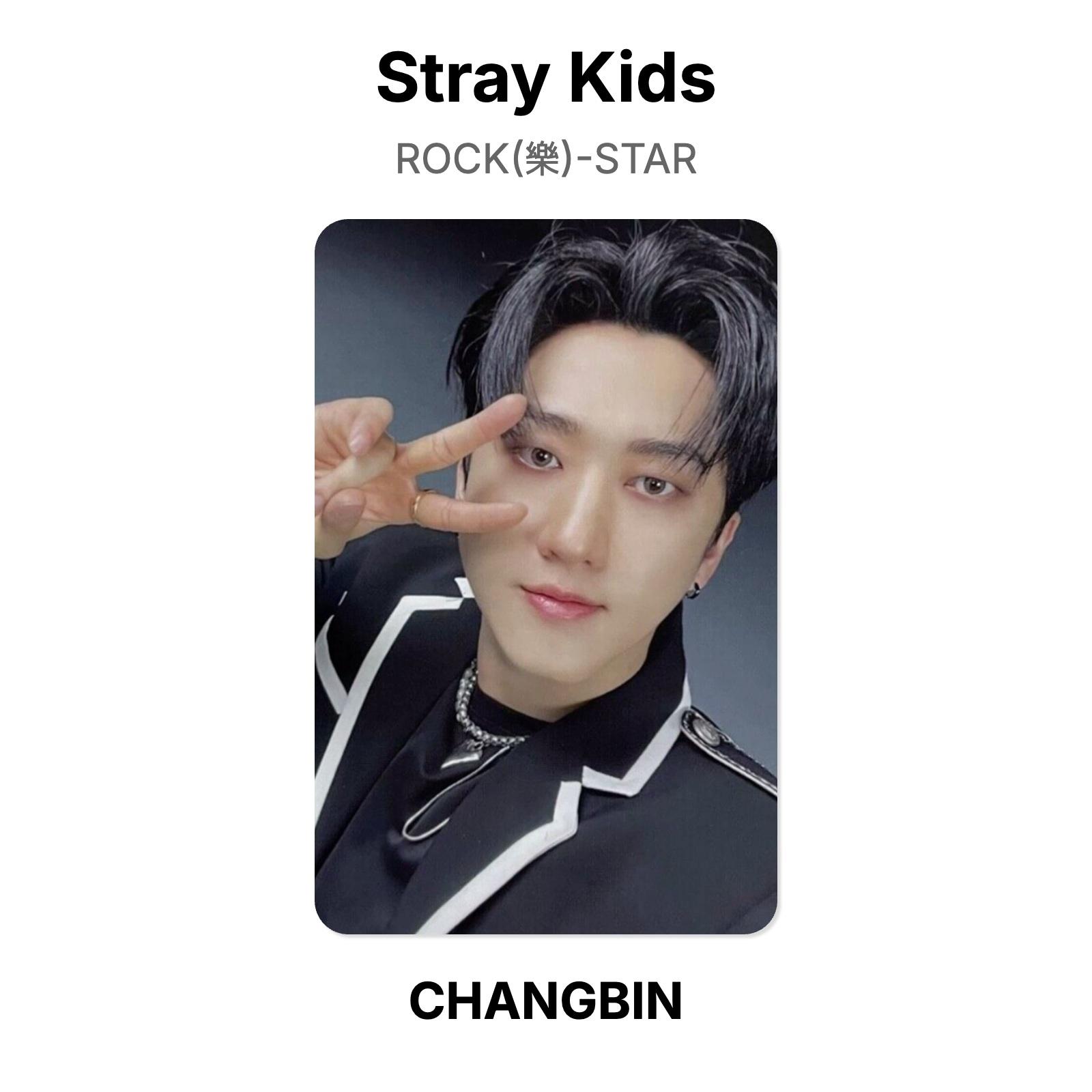 Stray Kids ROCK()-STAR Official Photocard CHANGBIN