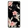 For Realme 14 Pro Case Luxury Phone Cover For Realme 14 Pro+ Cute Floral Black Silicone Soft Case TPU Funda Realme 14 Pro Plus