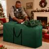 Weihnachtsbaumkiste 7,5 Zoll Verstärkte Griffe Tragetasche Organizer Robuste Weihnachtsfeiertags-Baumtasche zum Umziehen, Verpacken, Camping