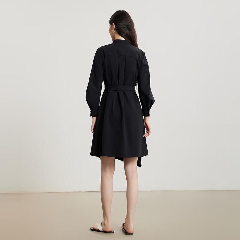 Gejin Slim-Fit Long-Sleeve Mini Dress