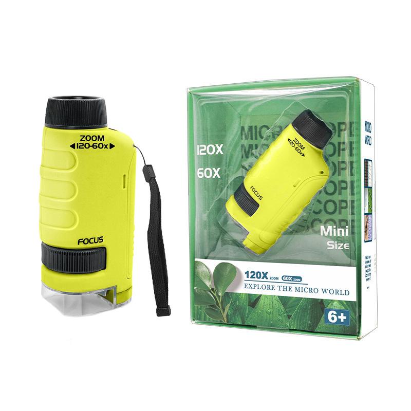Portable HD Microscope for Kids - Educational Science Toy for Outdoor Experiments