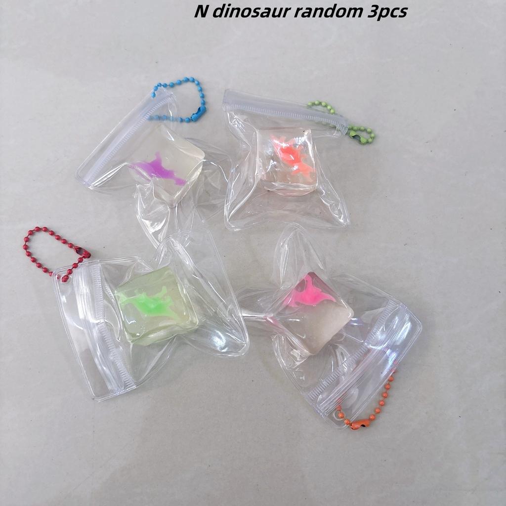 Random Ice Cube Square And Paw Sensory Toy Stress Ball Mochi Squishies Squeeze Toys for Adults Kids Summer Toys Party Favors