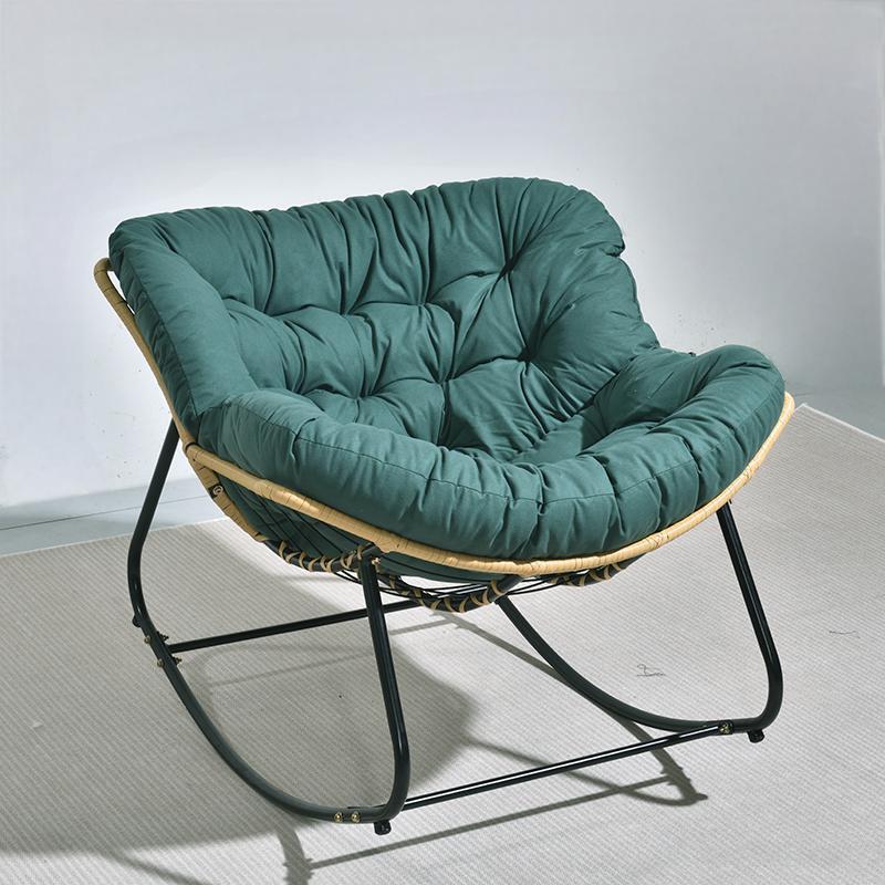 Rocking Recliner Chair: Balcony Leisure Chair, Lay-Flat Nest Chair, Lazy Sofa for Home
