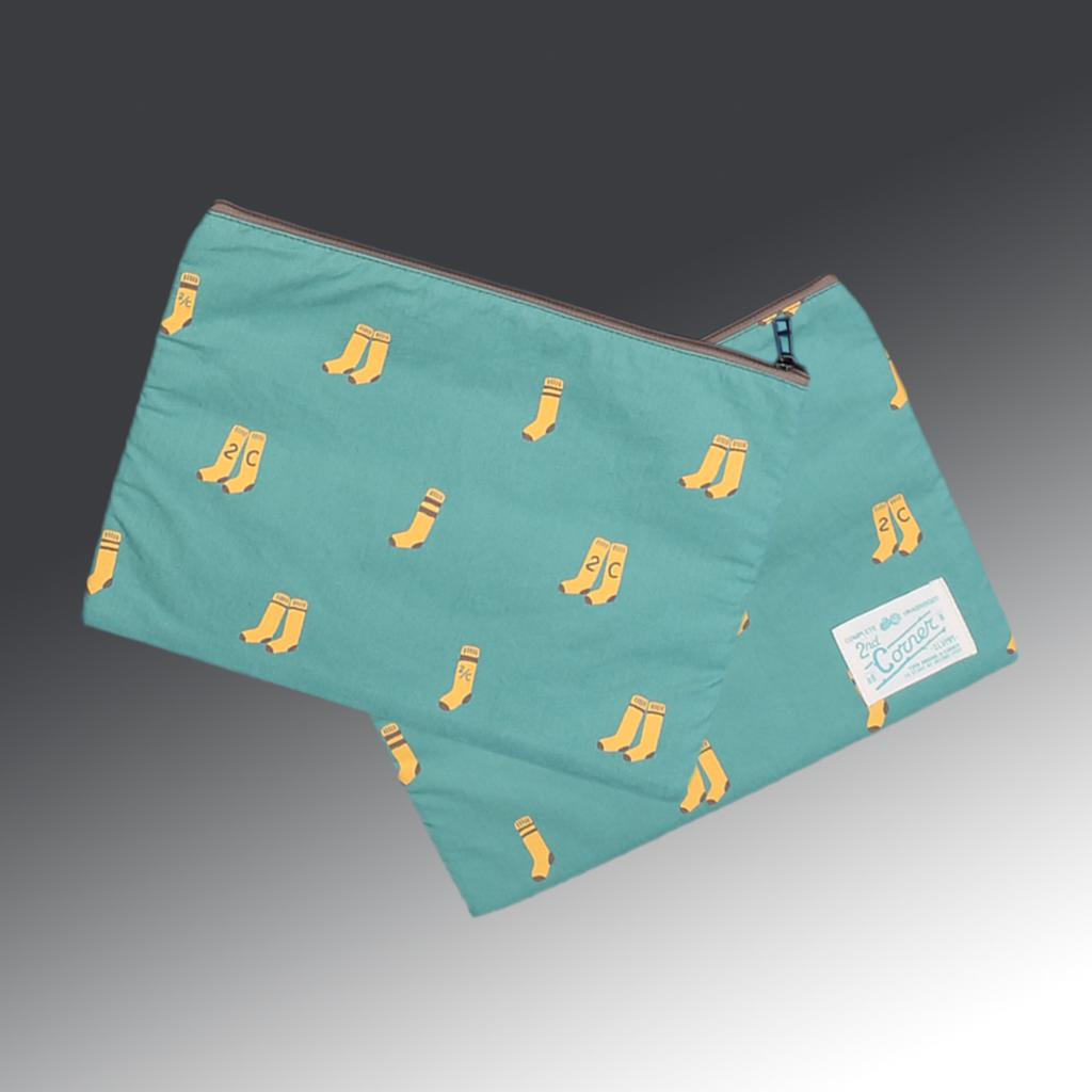 SECOND CORNER 2C Men'S Graphic Camper Street Shorts + Pouch. Kinder