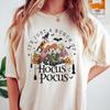 Vintage Comfort Colors Magical Park Halloween Hocus Pocus Shirt, Mouse and Friends Halloween Shirt, Spooky Season Shirt,Pumpkin Shirt