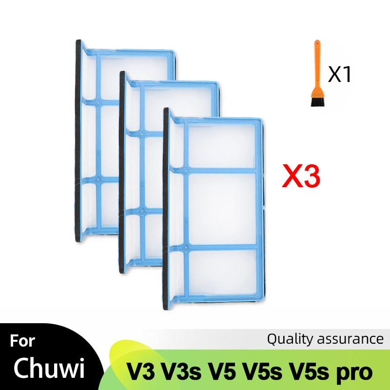 Für iLife Chuwi V3 V3s V5 V5s V5s pro V50 V55 x5 Roboter Staubsauger Teile Seitenbürste HEPA Filter Mopptuch Zubehör