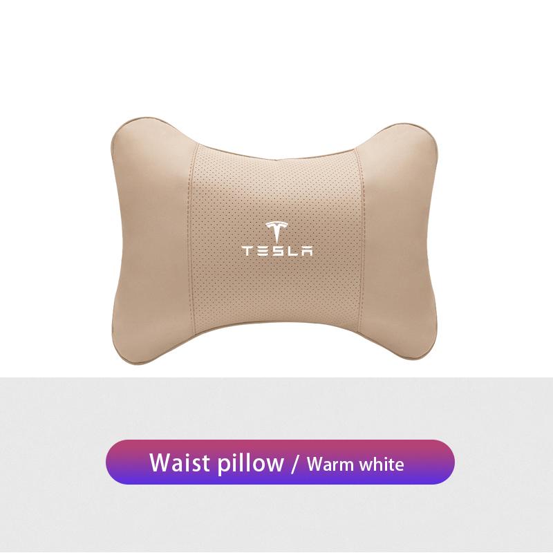 Car Seat Head Support Cushion Lumbar Pillow Accessories For Tesla Model 3 Y S X Cybertruck Juguete Roadster Coil Bonina