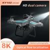 KY102 RC Drohne 8K Professionelle Dual-Kamera Luftaufnahme 360° Quadcopter Hindernisvermeidung Optischer Fluss Luftaufnahme Drohnen Spielzeug