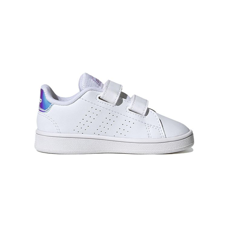 Adidas Neo Advantage Synthetic Leather Low-Top Sneakers Baby Sneakers White FY4626