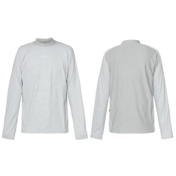 

Пластиковая рубашка с воротником-стойкой GRY M Серая [Athleta] (60)