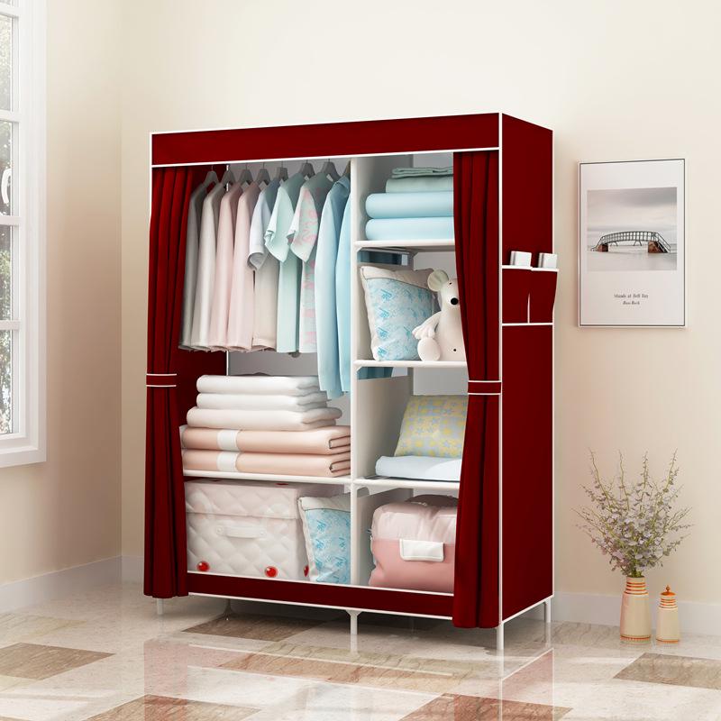 Compact Foldable Wardrobe for Dorms or Rentals: Easy Assembly & Layered Storage