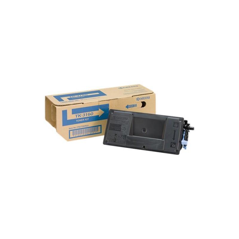 Kyocera TK3160 Negro Cartucho de Toner Original - 1T02T90NL0/1T02T90NL1-TK3160