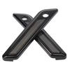 WO-1Pair Saddle Bag Hinge Latch Covers Replacement Parts For Touring Electra Road Street Glide 14-23