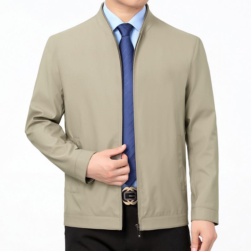 

Dad s Spring & Autumn Lightweight Jacket for Middle-Aged Men 50+ 3XL (160-180 lbs)