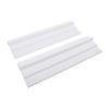 2 Sets Folding Double Mahjong Rack Set with Exposure Area 2 Player Mahjong Tile Racks for Tiles Up To 1.5 Inches