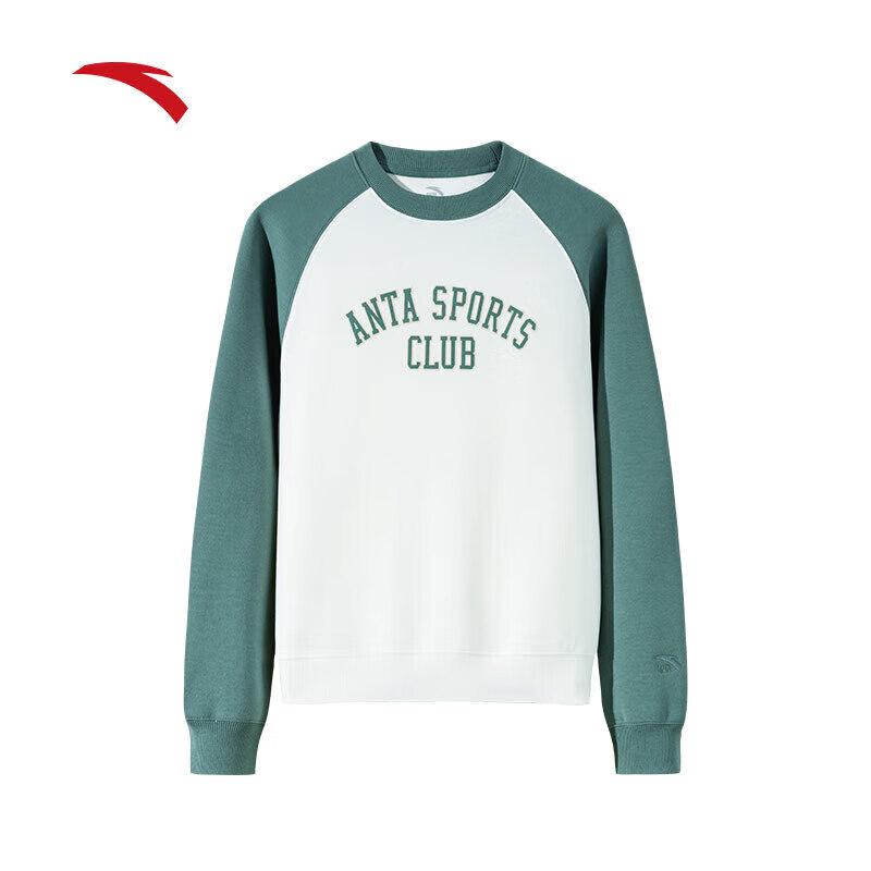 Anta Women s Puffed Fleece Raglan Sweatshirt XL