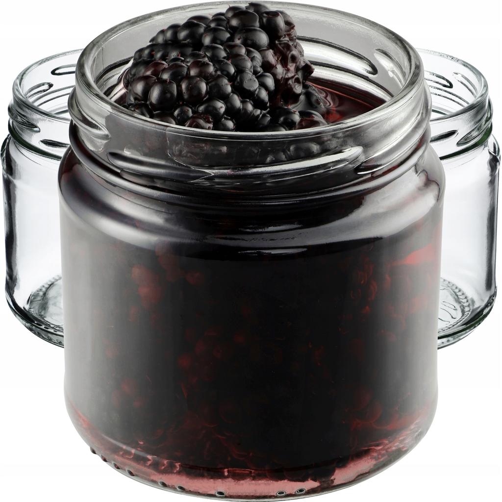 KADAX 10x Glas 200ml Glas für Konserven Marmelade Honig Ohne Deckel