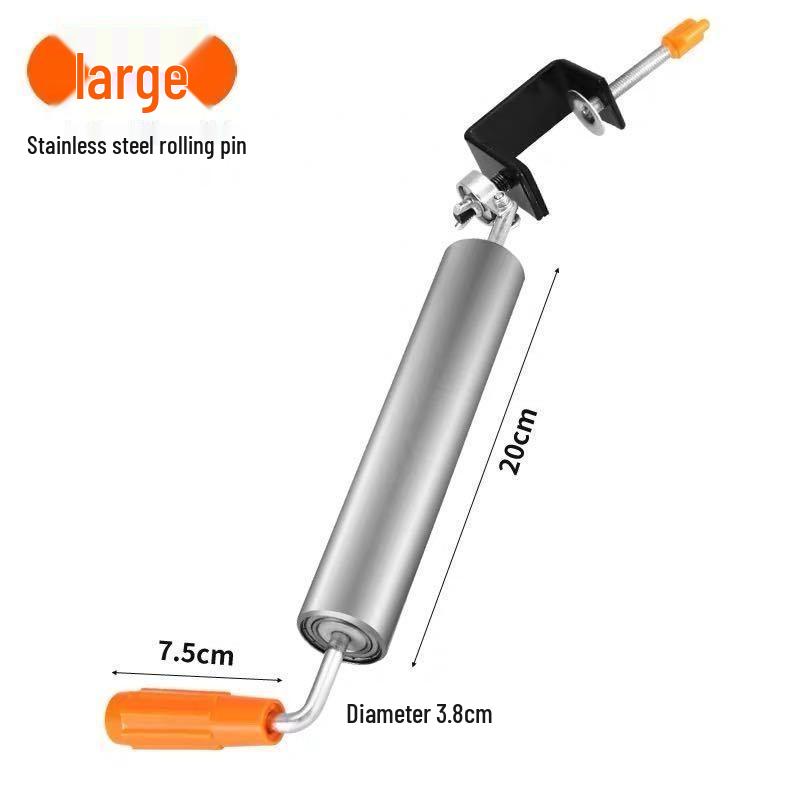 Stainless Steel Rolling Pin for Dough & Dumpling Wrappers