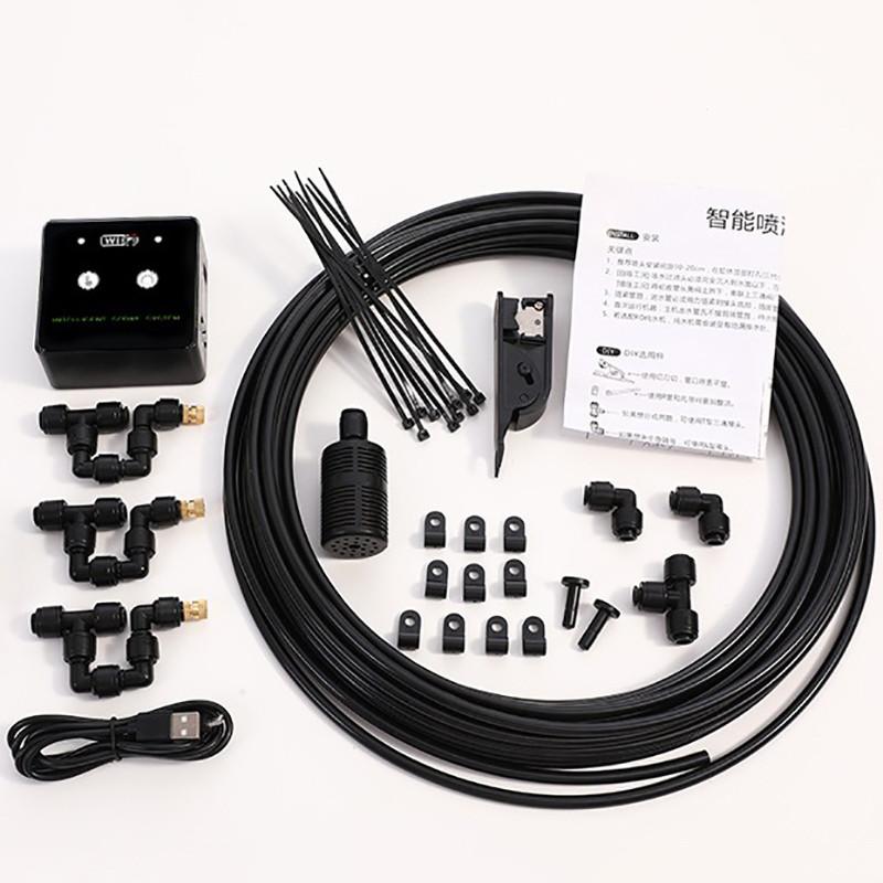 WiFi Control Automatic Mist Rainforest Timing Spray System Kit Irrigation Timer Reptile Humidifier Rainforest Sprayer