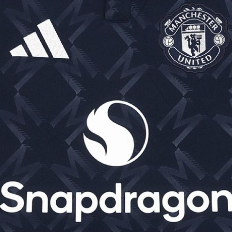 Adidas Manchester United Man Utd Away Jersey Short Sleeve Jersey 2024 25