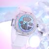 Armani Exchange AE Náramkové hodinky Elektronický strojek Silikonový řemínek Vícebarevný ciferník Pánské hodinky AX2963