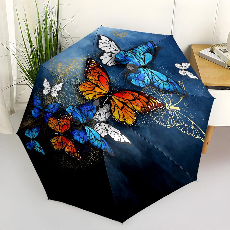 

Colorful Butterfly Wallpapers for iPhone, HD QualityUmbrella, Cute Umbrella with Cute Design, Portable 3-Fold Compact Umbrella for Men & Women, Valent