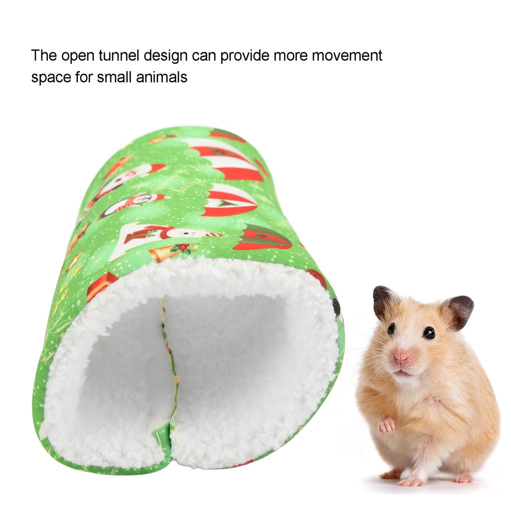 Small Pet Hamster Tunnel Cotton   Winter Warmth Channel Cotton   for Hamster