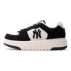 MLB Klobige Liner Synthetikleder Leicht Niedrig geschnitten Freizeit Schuhe Unisex Schwarz Weiß 3ASXCLF36-50BKS
