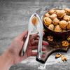 Handheld Nut Opener Zinc Alloy Walnut Cracker Ergonomic Tool For All Hard Shell Nuts, Portable Kitchen Utility Nut Sheller