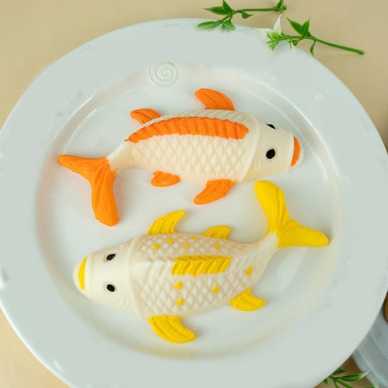Multipurpose Flexible Silicone Mould for Carp Candle Holders Portable for Craft Supplies and Festive Decorations