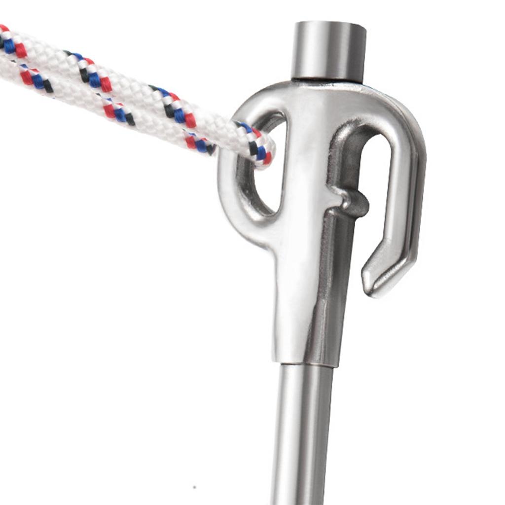 Dog Tie Out Stake Dog Anchor Dog Tie Out Stake Heavy-Duty Rust Resistant Stainless Steel Ground Anchor Dog Stake For Yard And