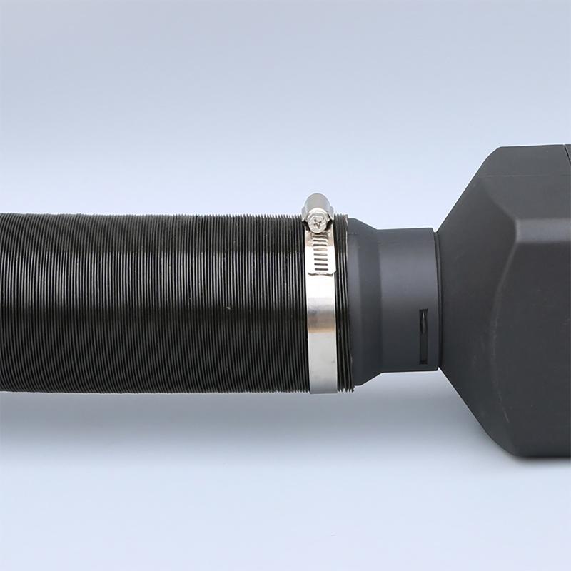 Id50Mm Aluminium Foil Stretchable Air Hose For Auxiliary Heater Heating Duct Various Lengths