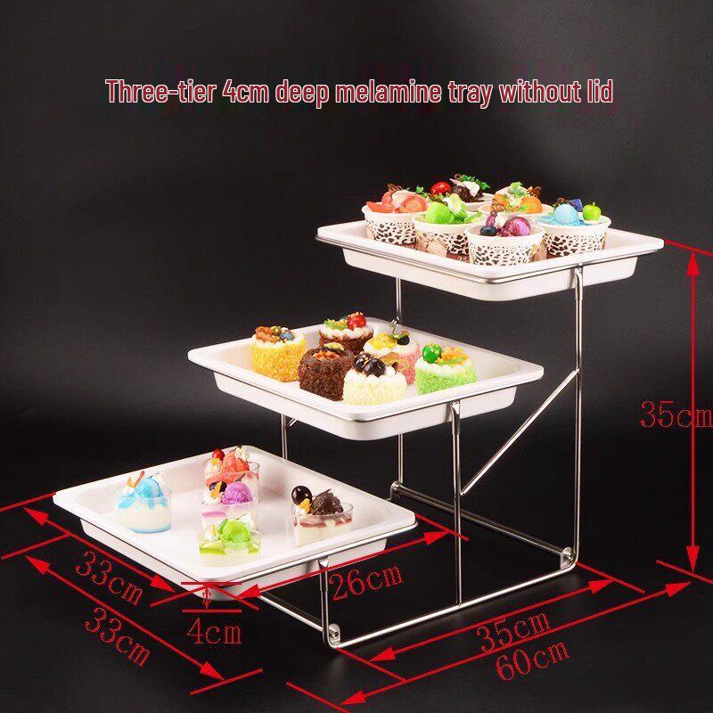 Aokewen 3-Tier Buffet & Dessert Display Stand