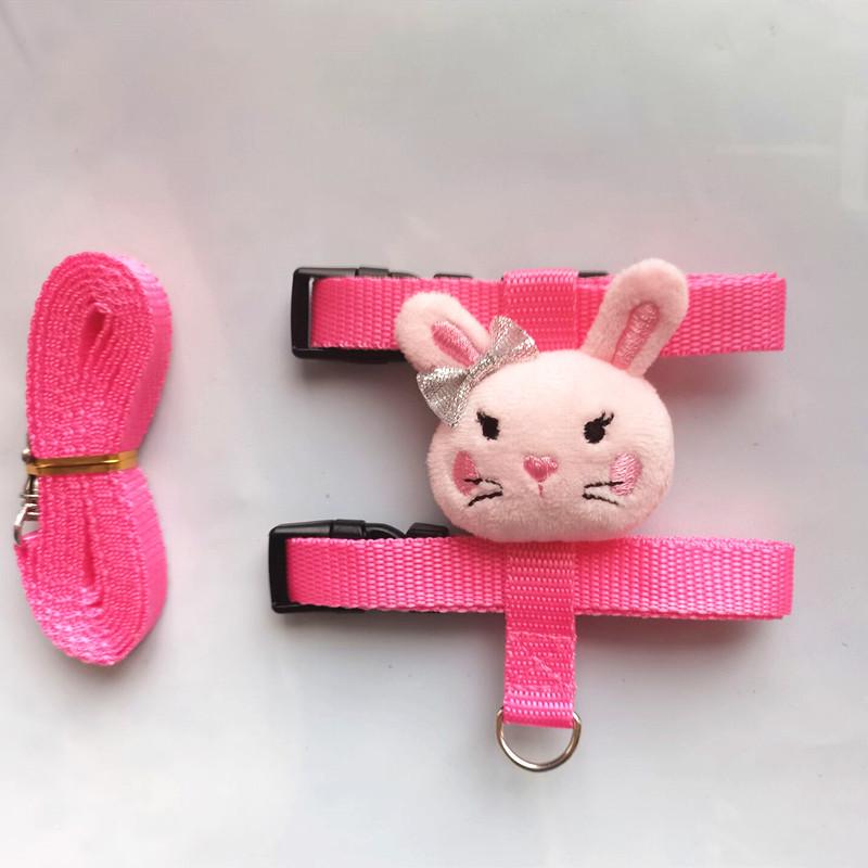 New Cartoon Doll H-Shaped Cat Harness and Dog Leash Set