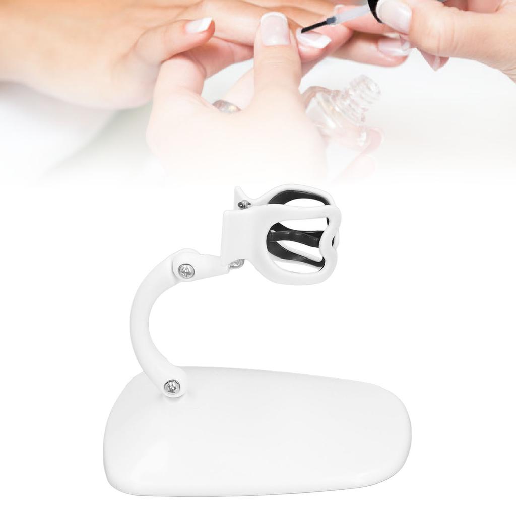 Nail Polish Bottle Fixing Clip Nail Art Tools Nail Polish Bottle Holder Clip for Fingernails Manicures