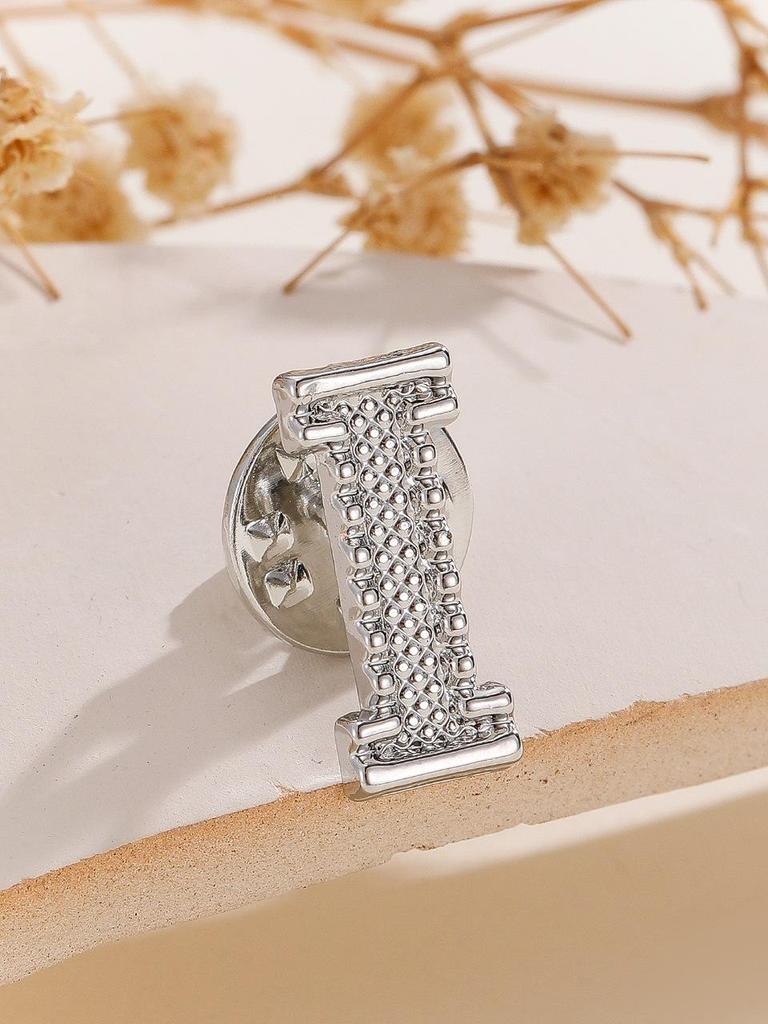 Luxury Alphabet Brooch: Elegant 26-Letter Fashion Pin to Secure Clothing in Style