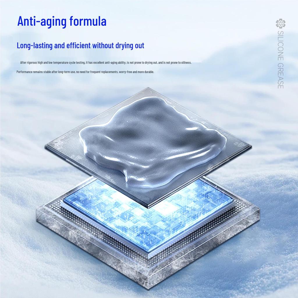 Frost 10.8W High-Power Thermal Paste: CPU, GPU, Mobile Chip Heatsink Grease