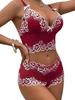Sexy Lingerie Set Women Transparent Lace Bras Panties Open Crotch Exotic Erotic Underwear Porno Costume