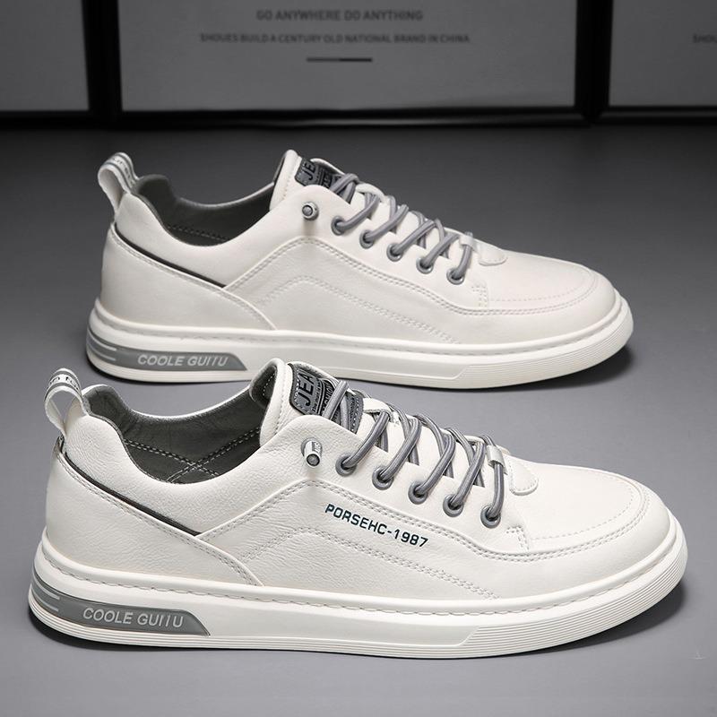 Men's Shoes Spring New Men's Casual Board Shoes Versatile Sports Little White Men's Trendy Shoes Casual Trendy Shoes